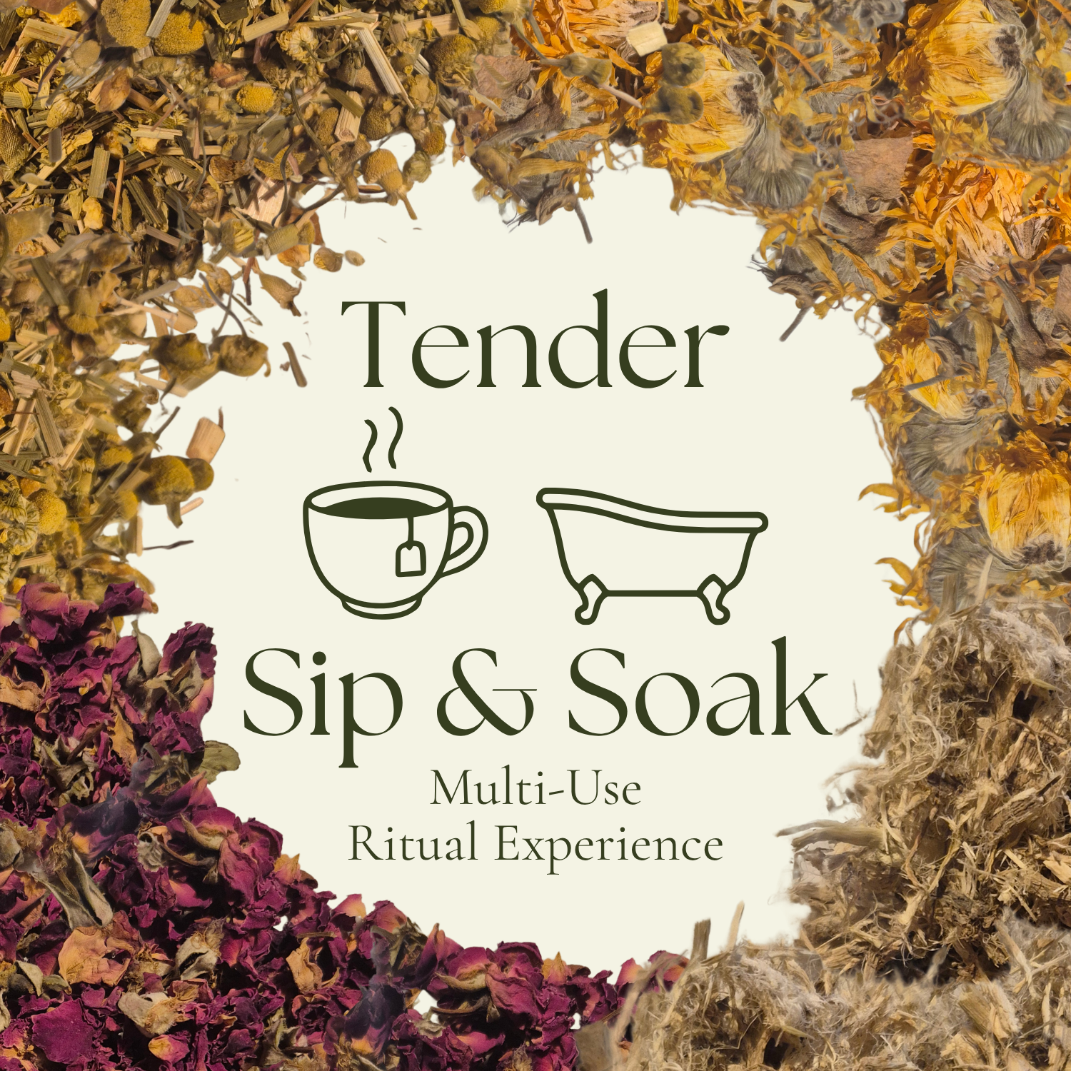 Tender | Sip & Soak | Multi-Use Ritual Experience
