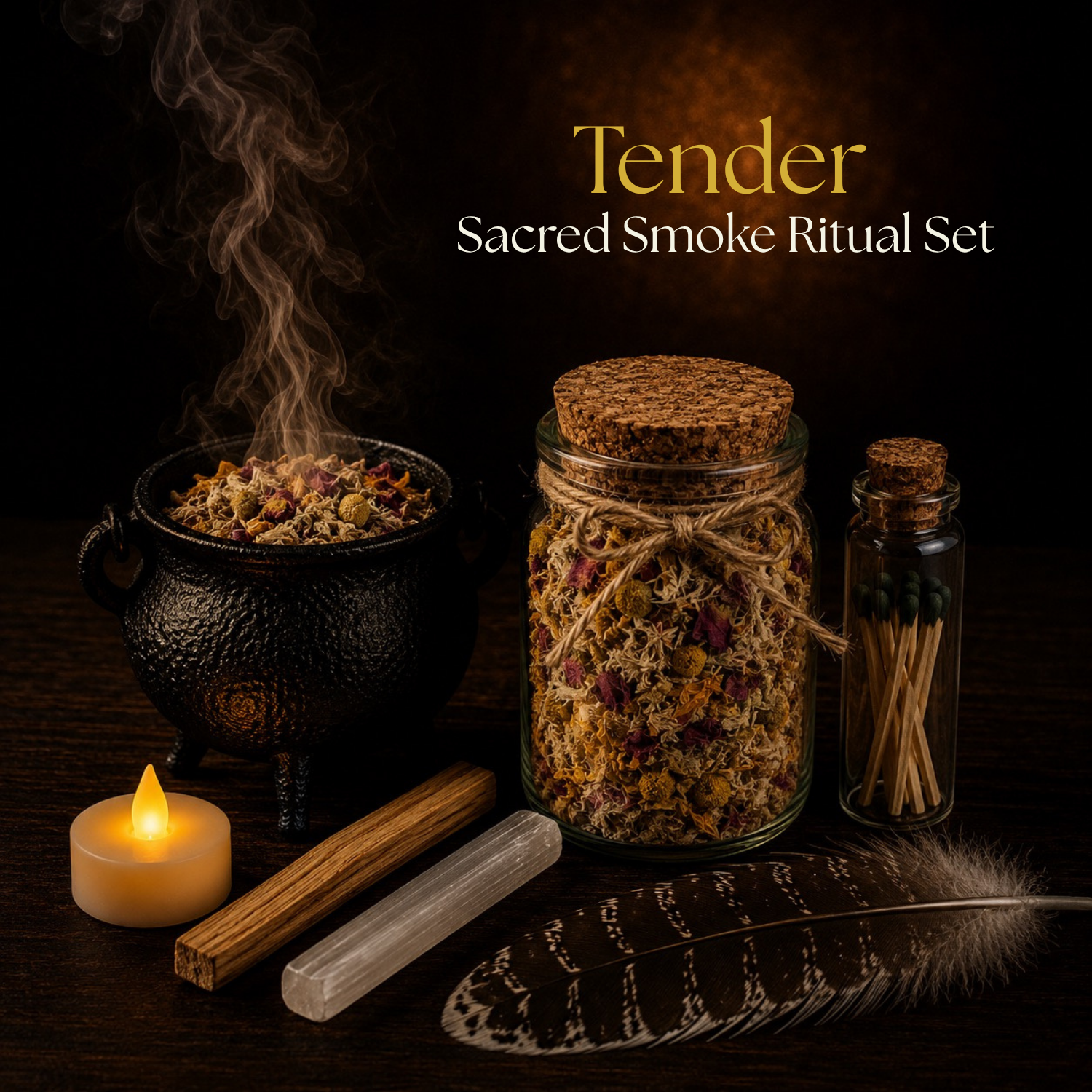 Tender | Sacred Smoke Ritual Set