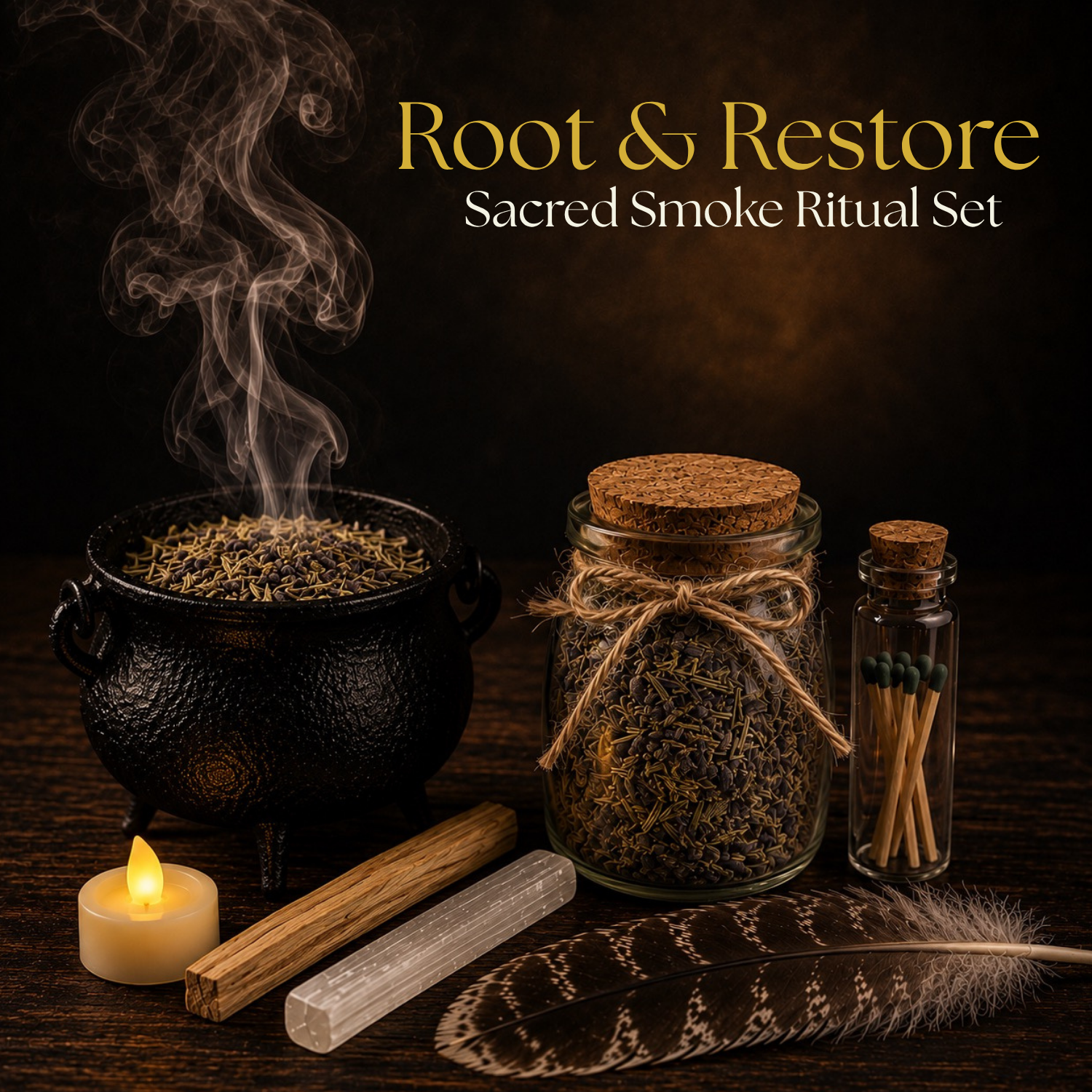 Root & Restore | Sacred Smoke Ritual Set