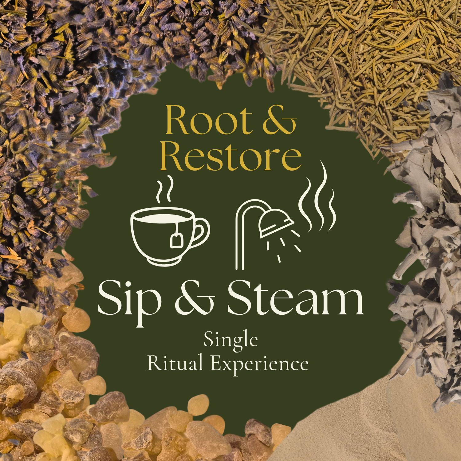Root & Restore | Sip & Steam | Single Ritual Experience