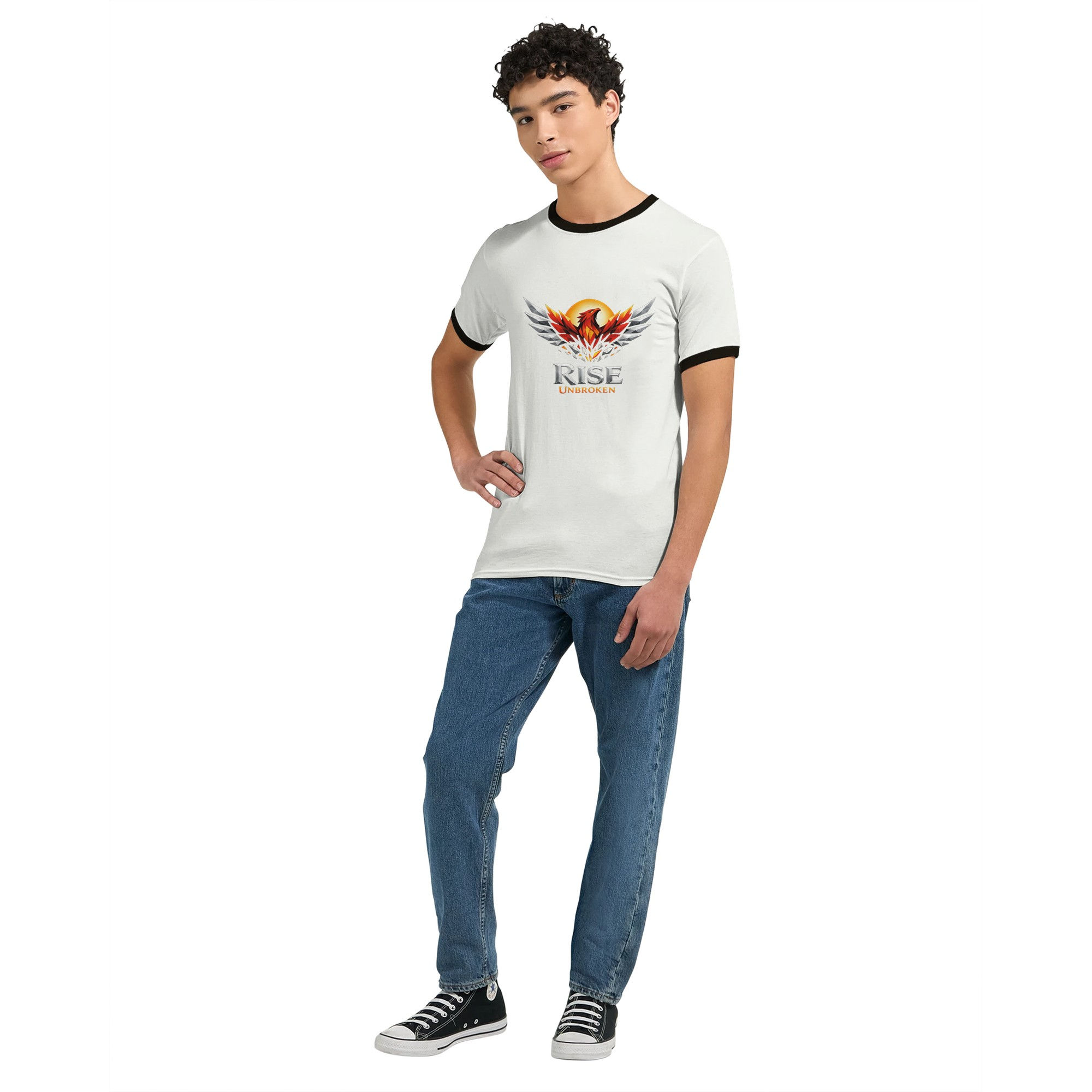 HILLBASH Unisex Ringer T-shirt