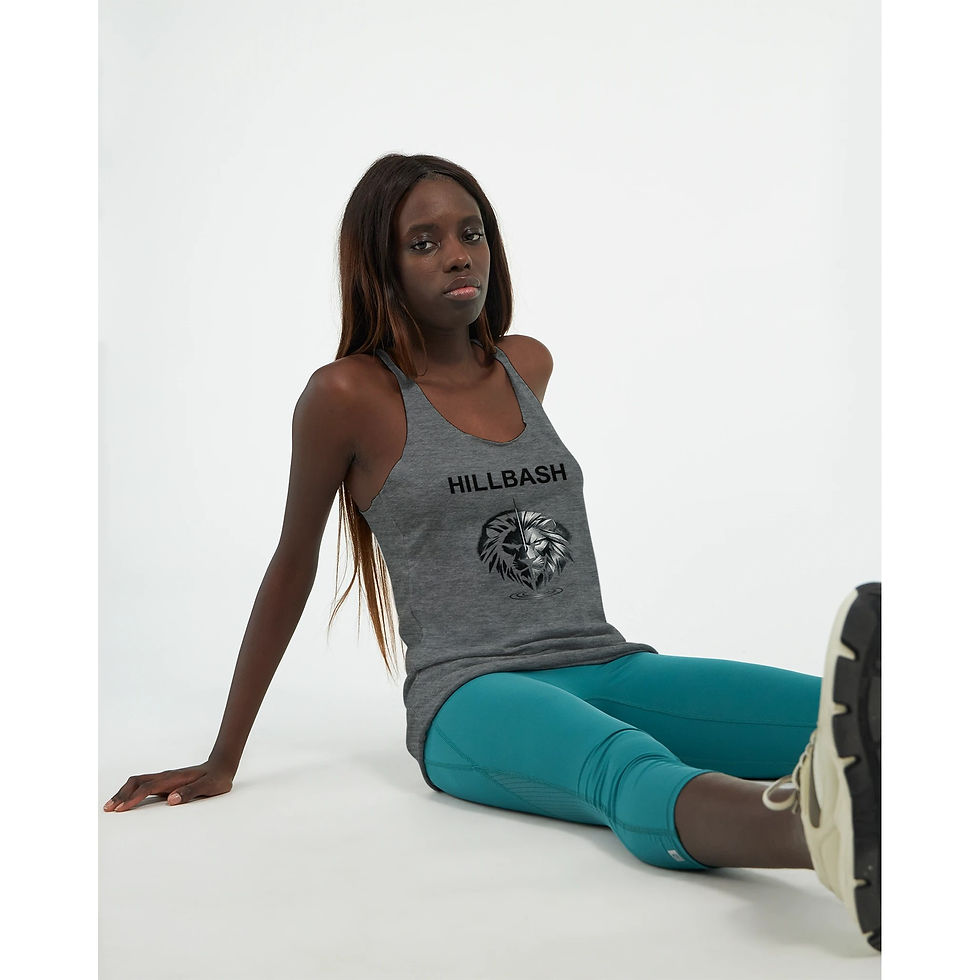 Thumbnail: HILLBASH Women's Racerback Tank Top | Next Level 6733