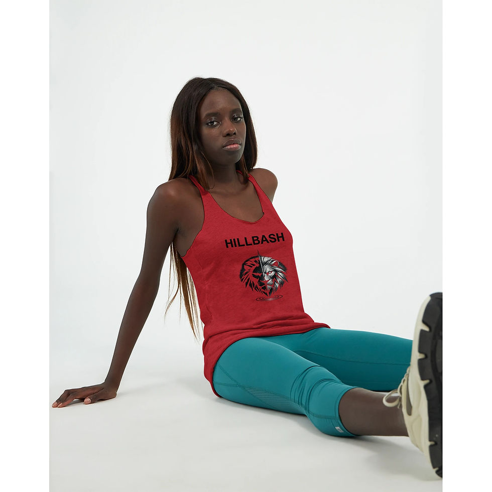 Thumbnail: HILLBASH Women's Racerback Tank Top | Next Level 6733