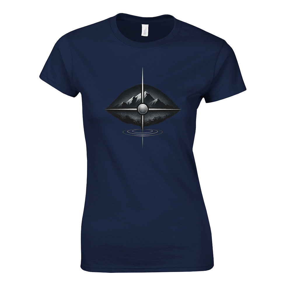 Thumbnail: HILLBASH Classic Womens Crewneck T-shirt | Gildan® 64000L
