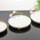 Thumbnail: White Lilly Round Serving Platter (1-Piece Medium)