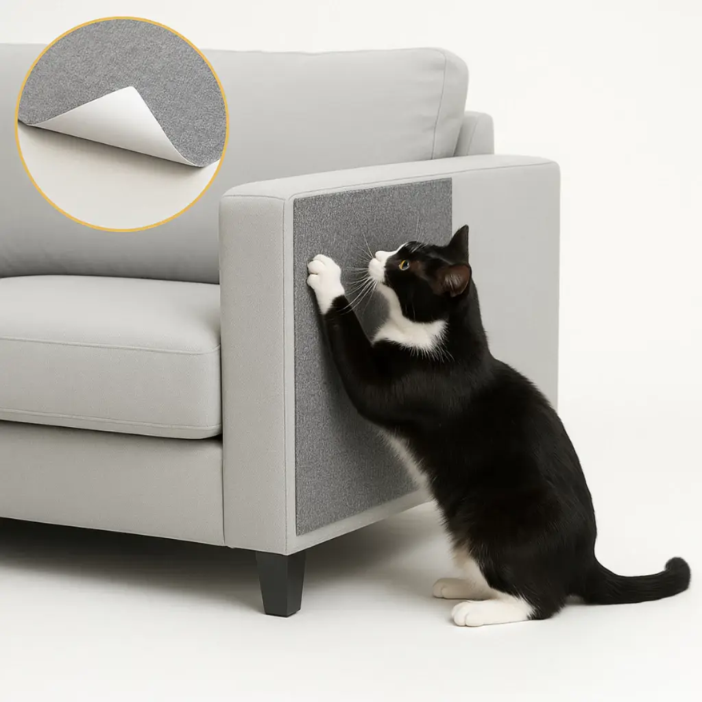 Premium Carpet Box Sofa Bed Protector Cat Sticker