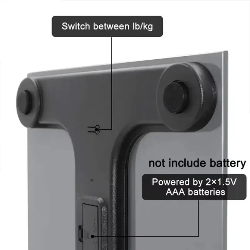 Miniatura: Digital Bluetooth Body Bioimpedance Scale and human moisture analysis up to 180k