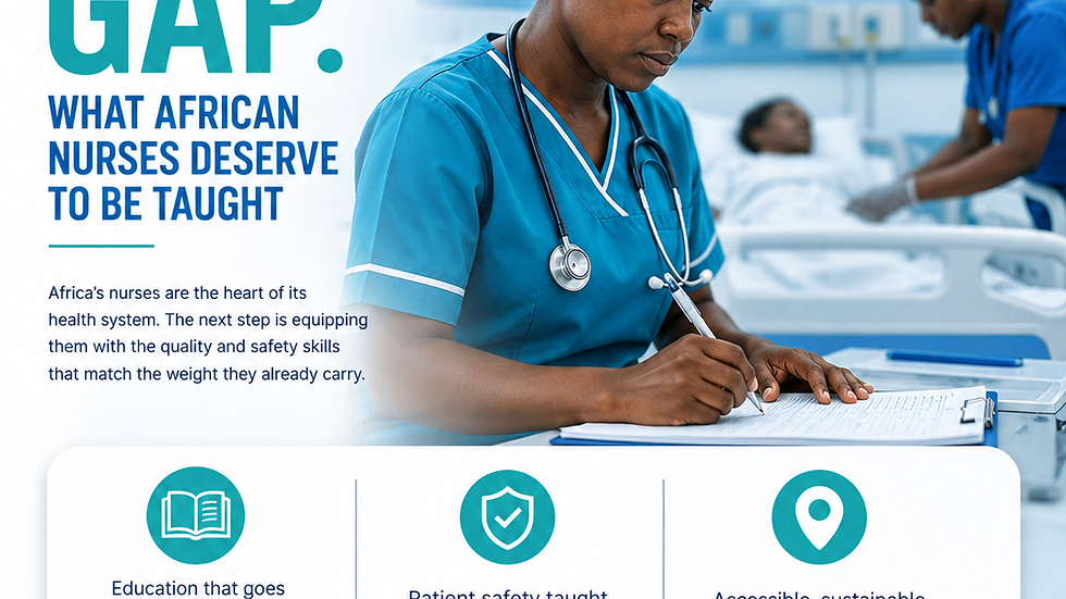 Enhancing Healthcare: A Call to Action for Nurse African Healthcare Workers
