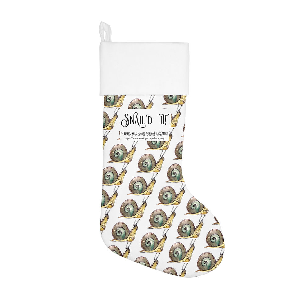 Snail'd It! Holiday Stocking