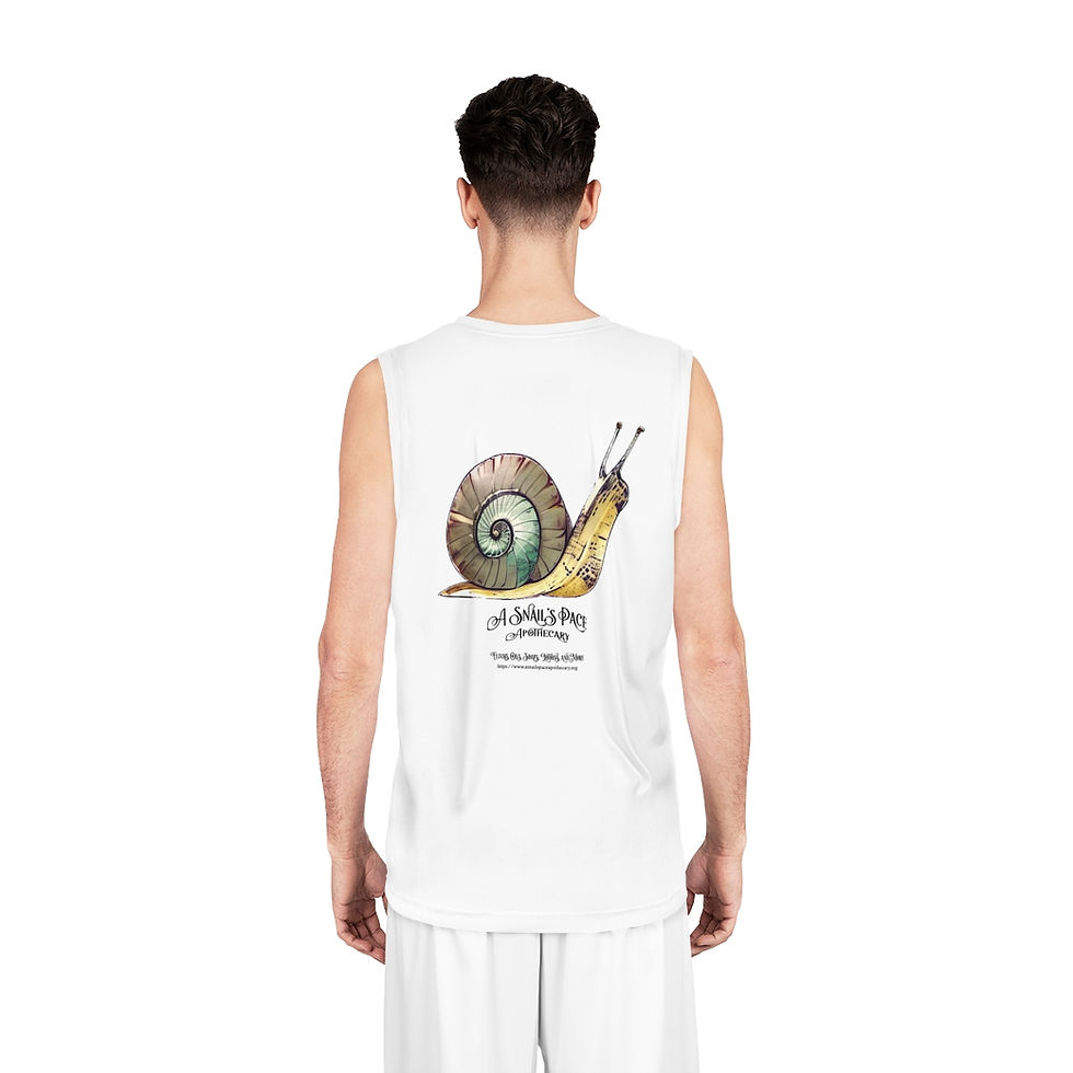 Thumbnail: Snail'd It! Basketball Jersey (AOP)