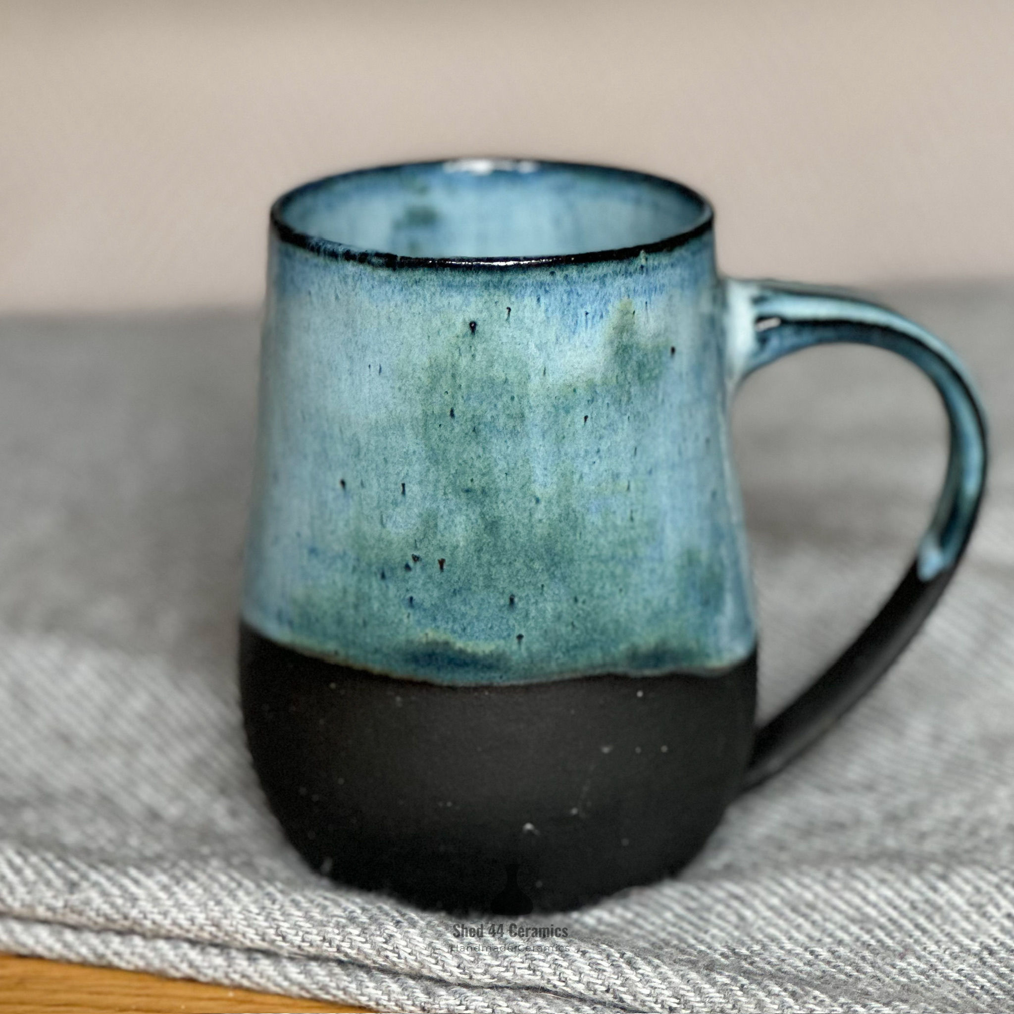 Handmade Ceramic Mug - Sea Glass