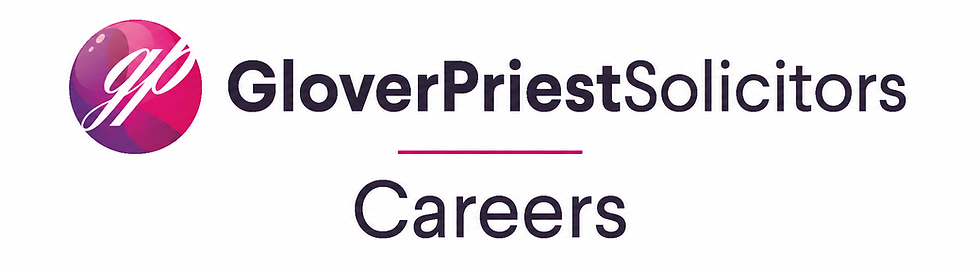 GloverPriest Solicitors Careers Logo with link to Home Page