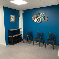 Salle d'attente du rez de chaussée rue Paul Adam
