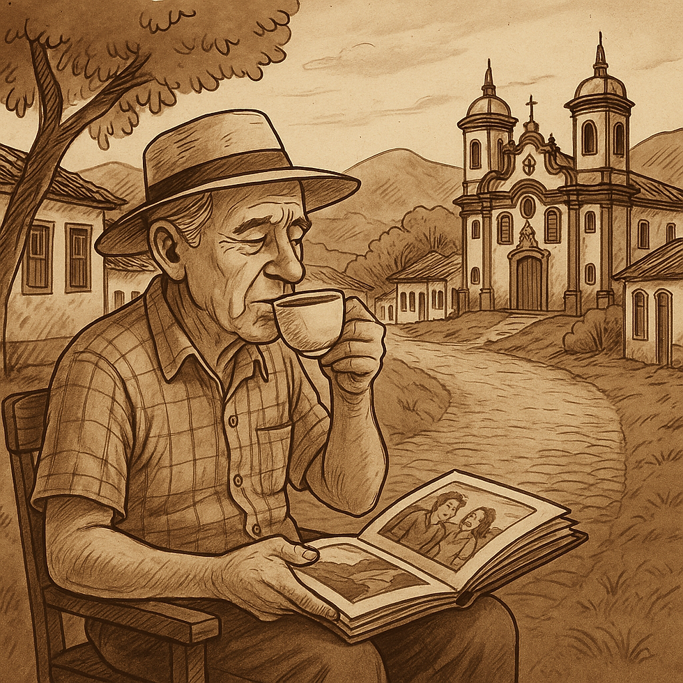 "Minas te espera com um cafezinho e uma vista de tirar o fôlego!"