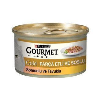 7-Gourmet Gold Parça Etli ve Soslu Somon Tavuk Kedi Konservesi 85 gr.jpg