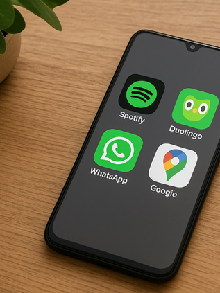 De eerste smartphone in huis (soort van)