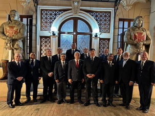 El M.R.G.M. Carlos Iglesias Delgado, Presidente de la Zona 4 de la Confederación Masónica Interamericana (CMI), presidió la Asamblea Regional en Bogotá - Colombia