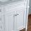 Thumbnail: Anastasia French 60" White Double Sink Vanity