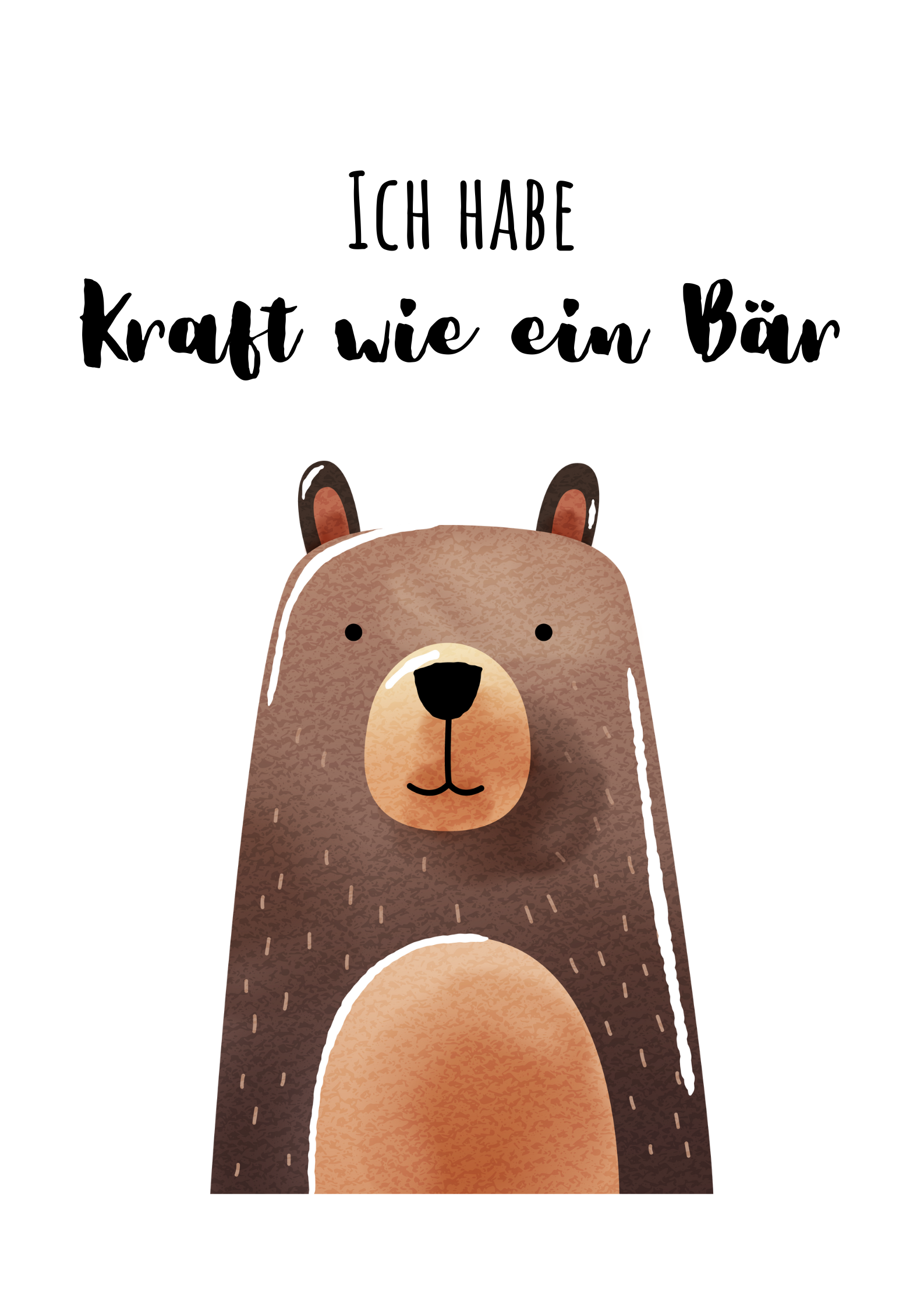 Affirmation "Ich habe Kraft"