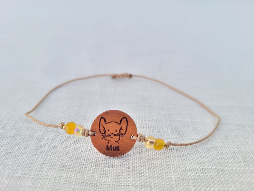 Miniaturbild: "Mut"  Helden-Armbändchen mit Perlen