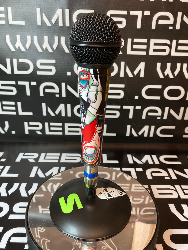 David Harms custom microphone commission via Shure UK
