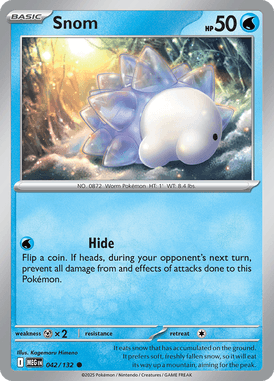 042/132 - Snom - Mega Evolutions - Common