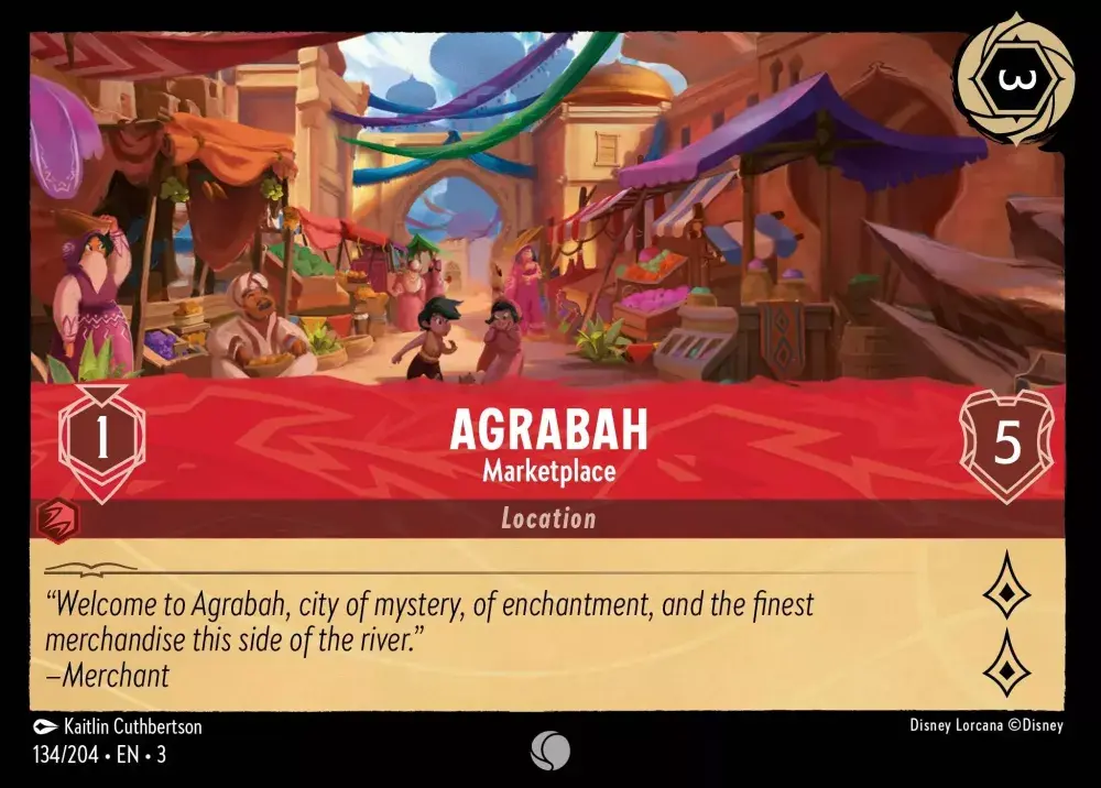 134/204 - Agrabah - Marketplace - Common