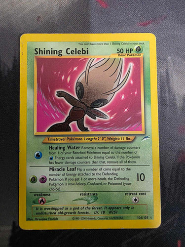 106/105 - Shining Celebi - Neo Destiny Holo | Berkz TCG