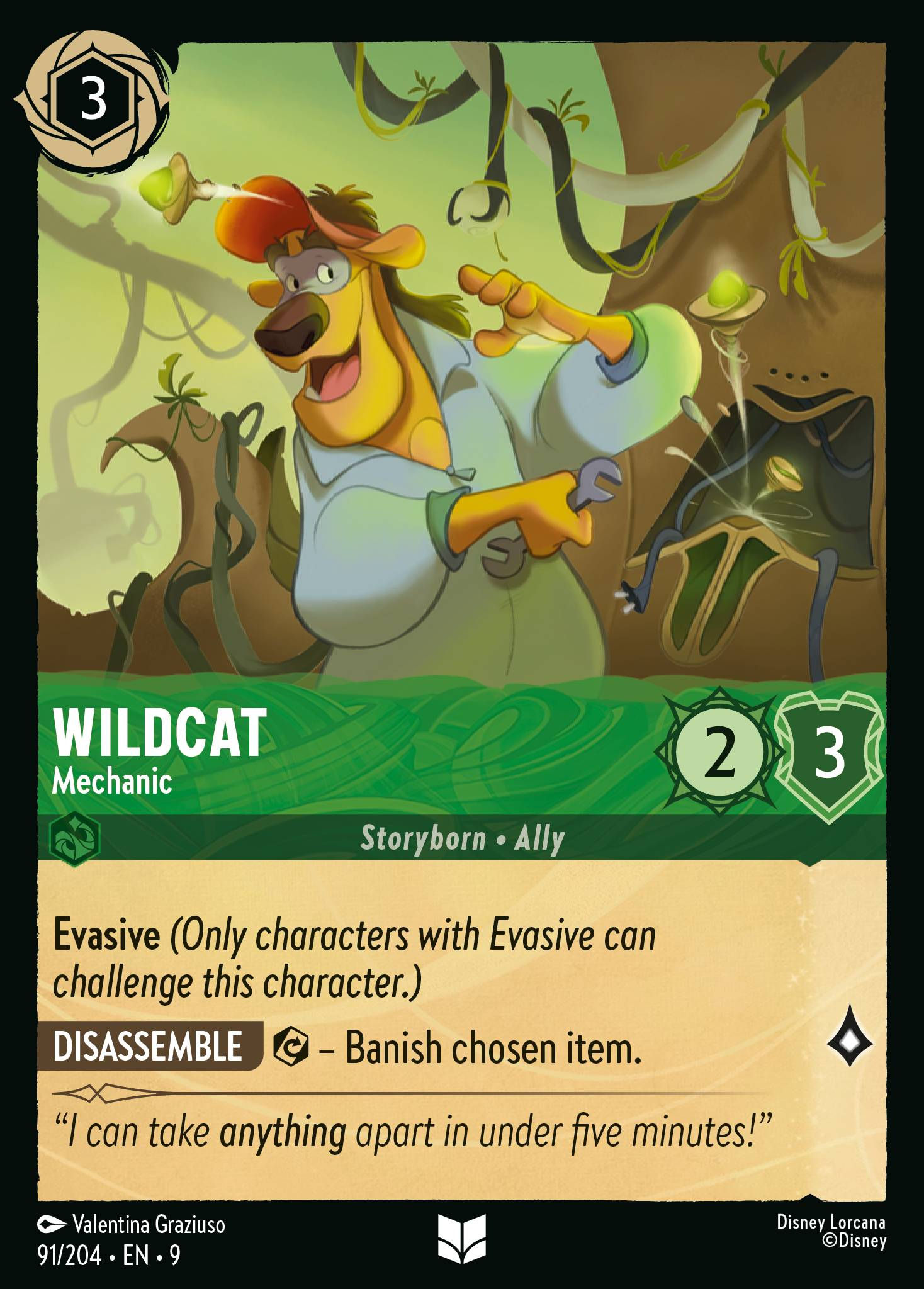 091/204 - Wildcat - Mechanic - Uncommon