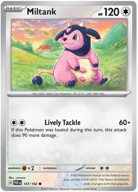 147/182 - Miltank  - Paradox Rift - Common