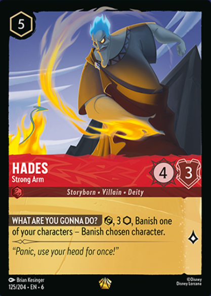 125/204 - Hades - Strong Arm - Legendary