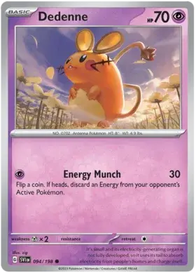 094/198 - Dedenne - Scarlet and Violet Base - Common
