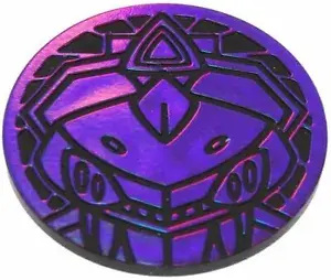 Purple Foil Genesect Coin
