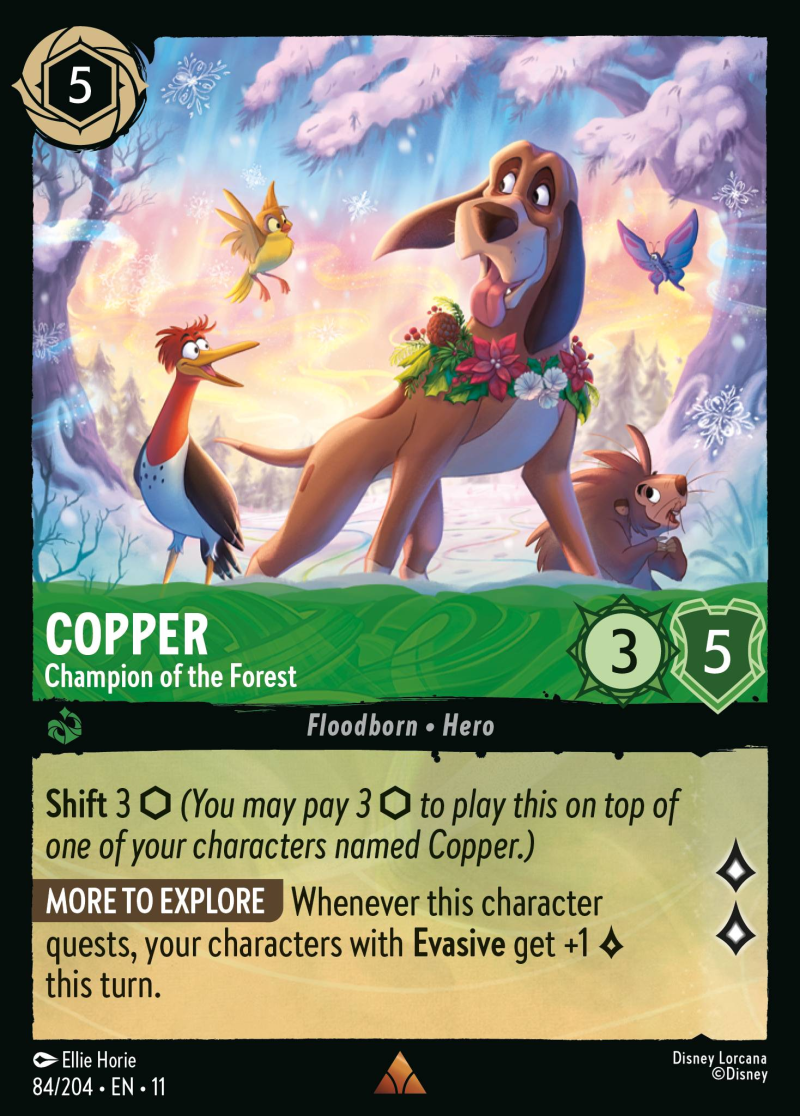 084/204 - Cooper - Champion of the Forest - Rare (Foil)