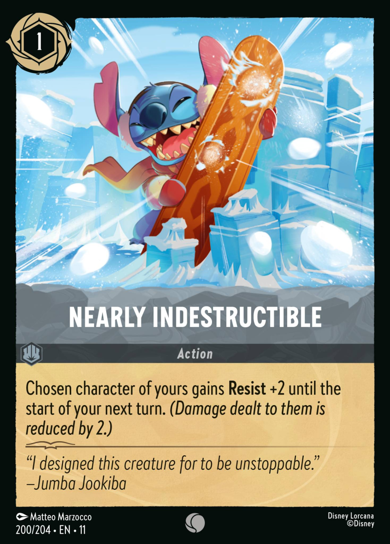 200/204 - Nearly Indestructible - Common (Foil)