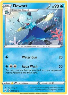 034/185 - Dewott - Vivid Voltage