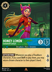111/204 - Honey Lemon - Costumed Catalyst - Rare