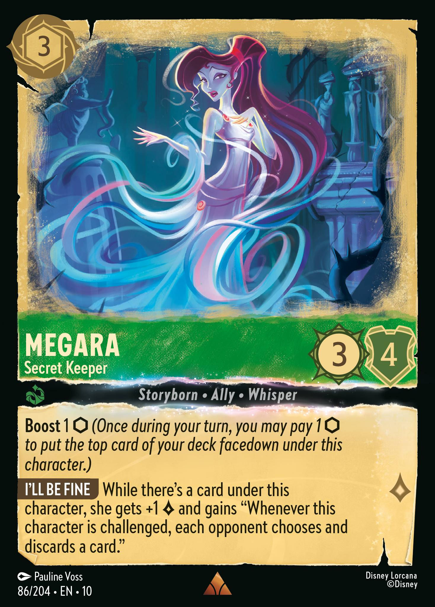 086/204 - Megara - Secret Keeper - Rare
