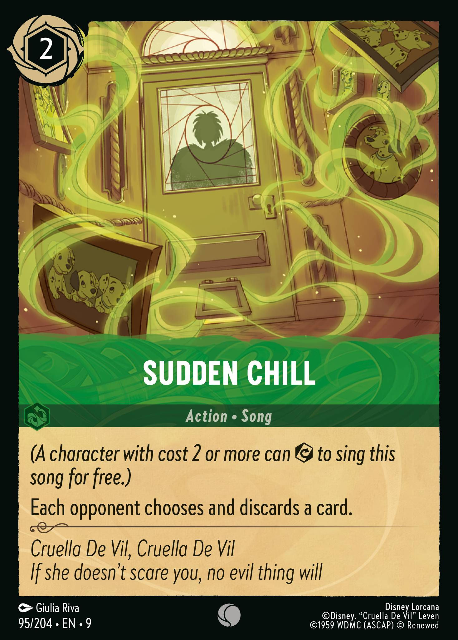 095/204 - Sudden Chill - Common (Foil)