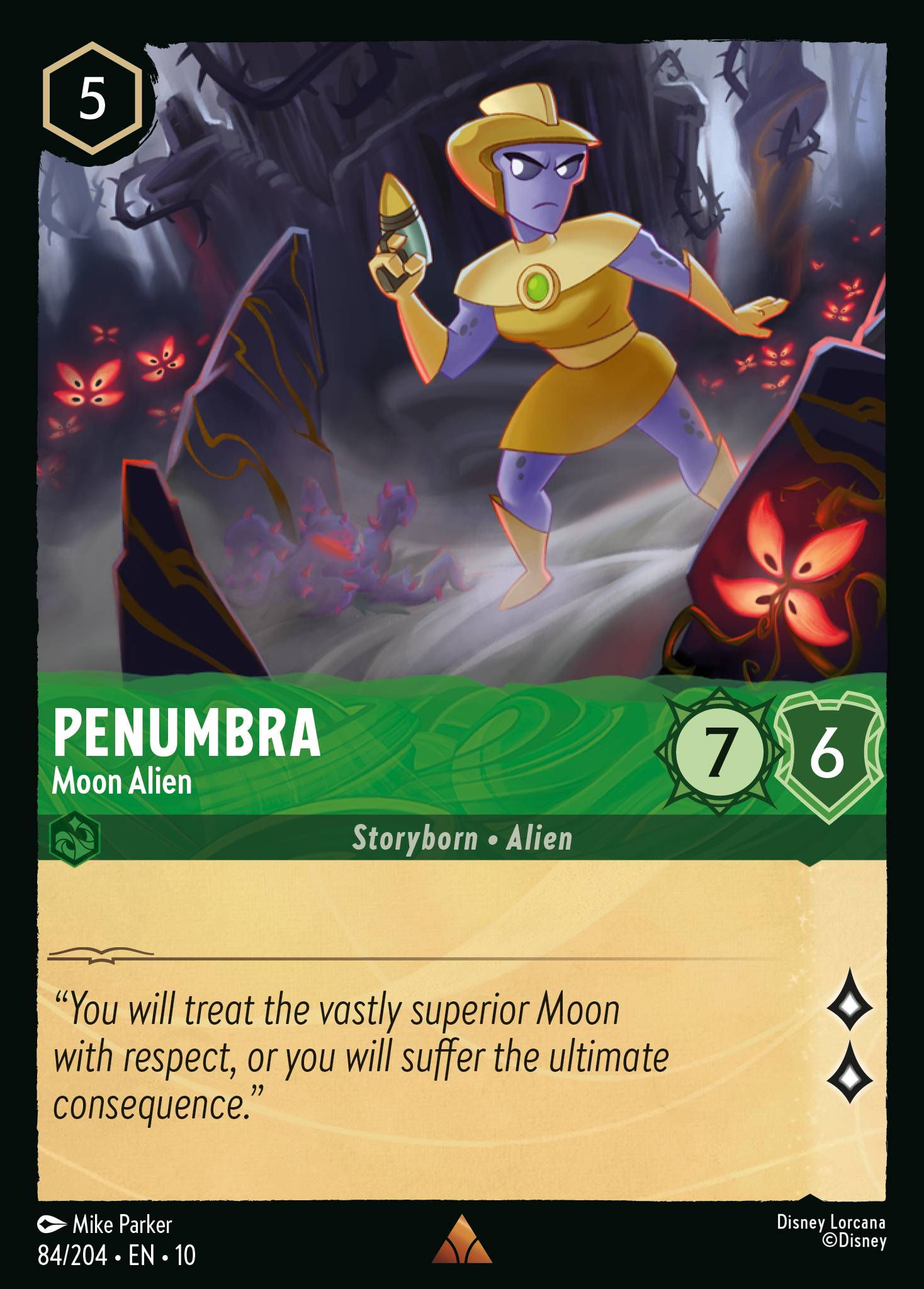 084/204 - Penumbra - Moon Alien - Rare (Foil)