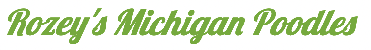 Rozey's Michigan Poodles logo