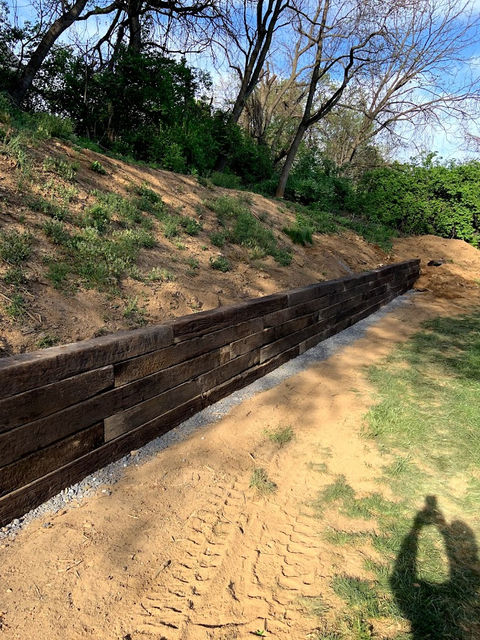 Retaining Wall Construction Project