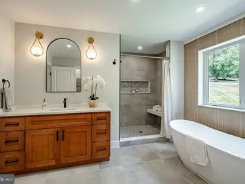 A Freestanding Tub