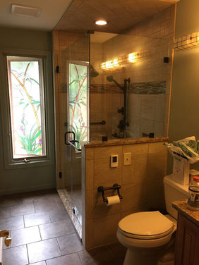 Shower Door Installation