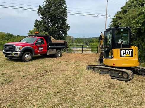 Our Lehigh Valley Construction Company Working at a Local Property