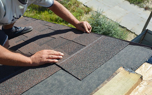 Our Roof Repairing Service Replacing Damaged Shingles