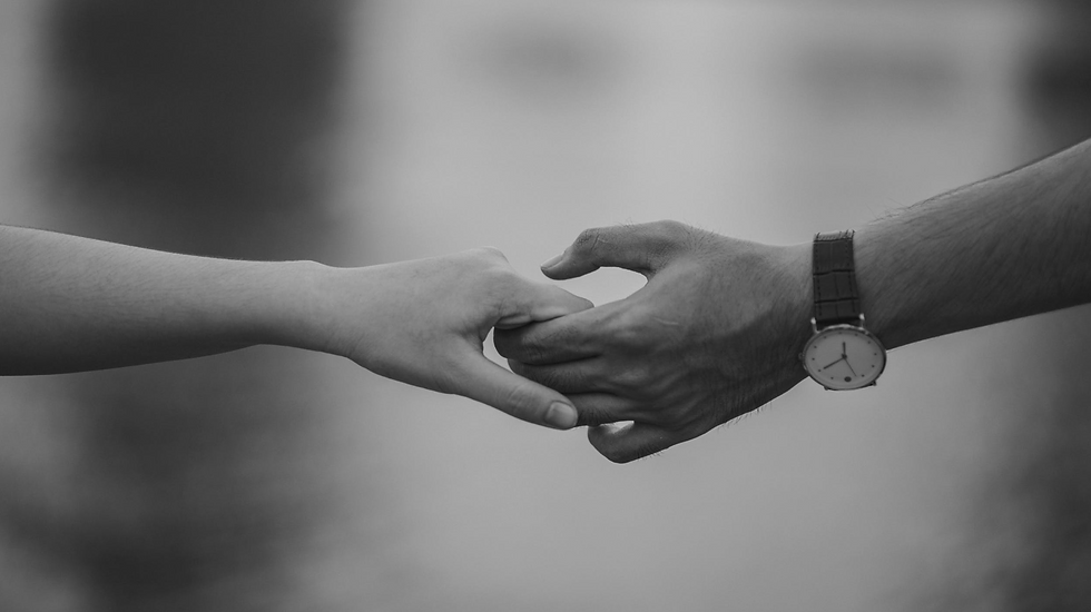 A Husband & Wife Reach Out to Each Other