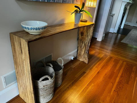 Live Edge Shelving
