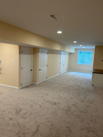 Carpeted Basement