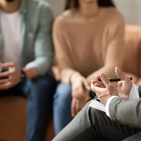 Our Greensburg Pennsylvannia Counselor Discussing Relationship Issues With a Married Couple